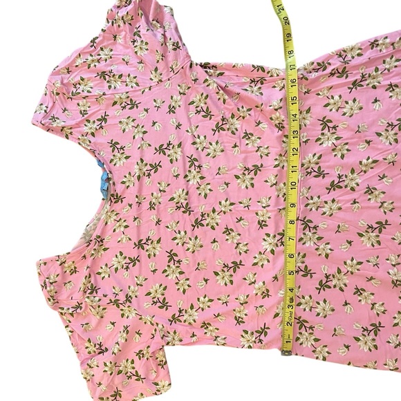 DRAPER JAMES Tammy T Shirt Dress Pink Magnolia - Picture 15 of 16